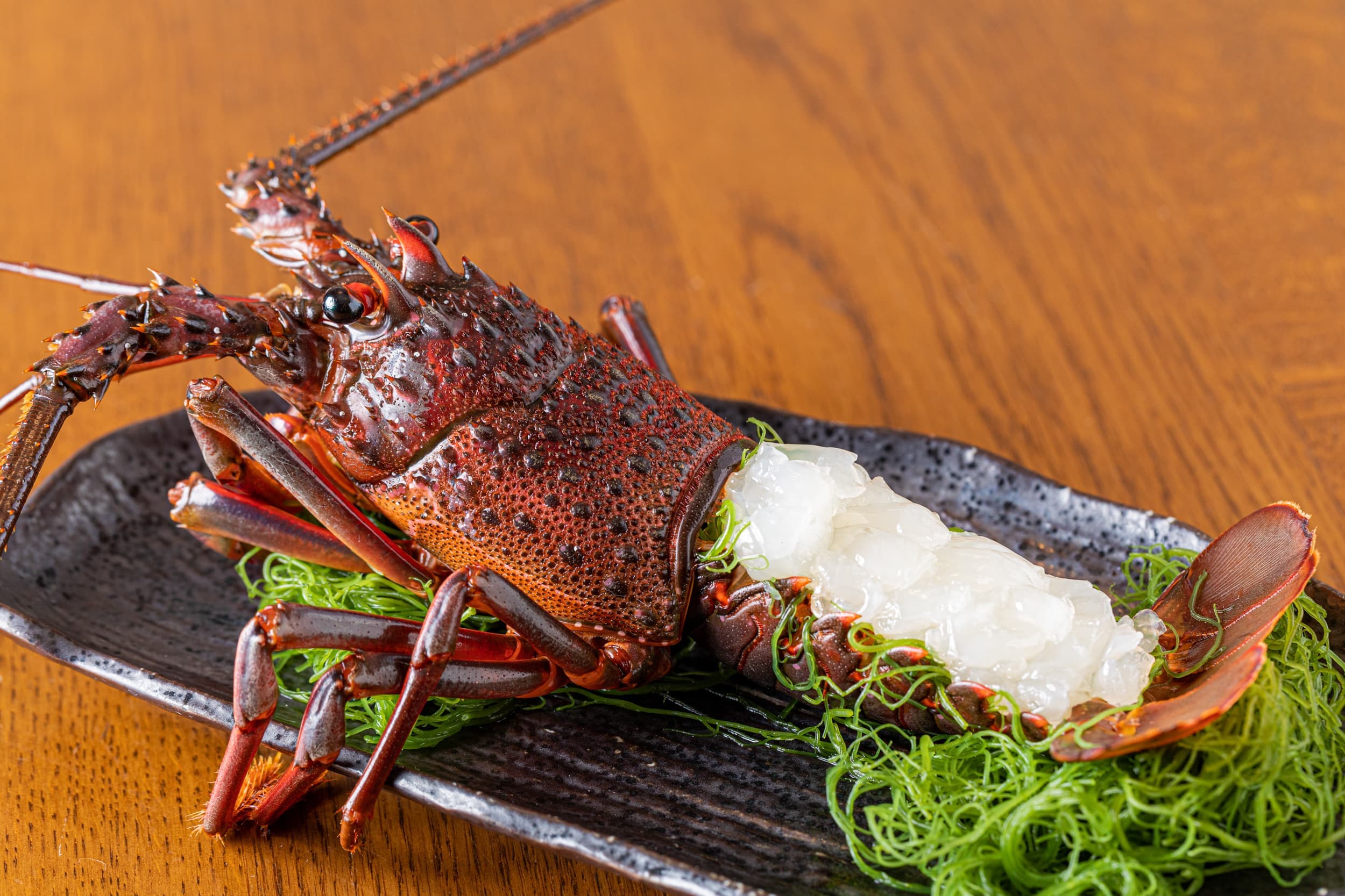 伊勢海老のお造り