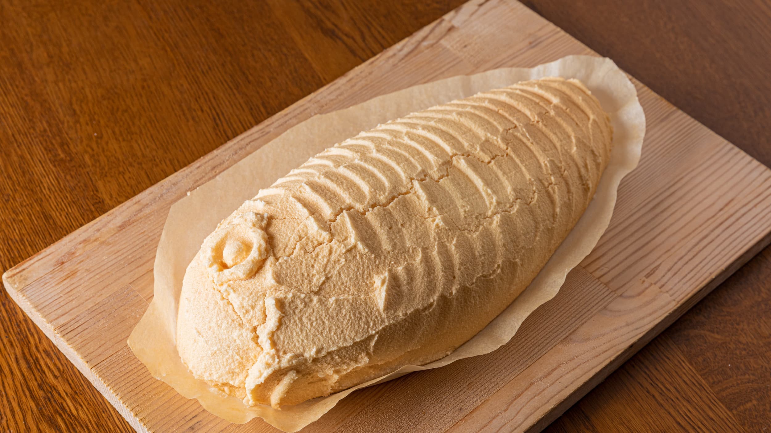 金目鯛の塩釜焼